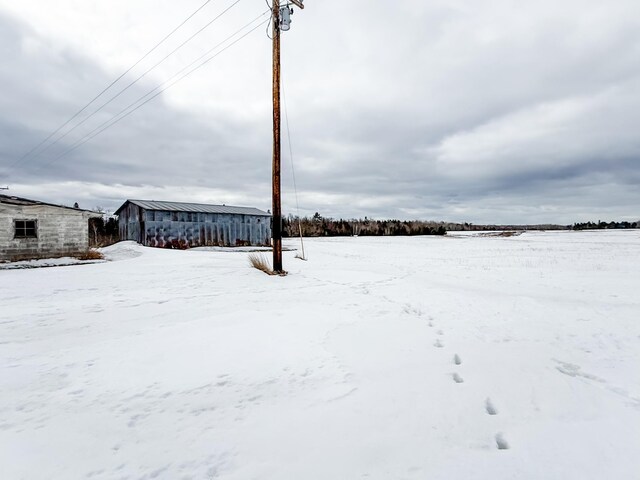 18863 State Highway 65, Goodland Twp, MN 55742 - view of yard covered in snow