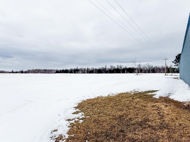 18863 State Highway 65, Goodland Twp, MN 55742 - view of yard covered in snow