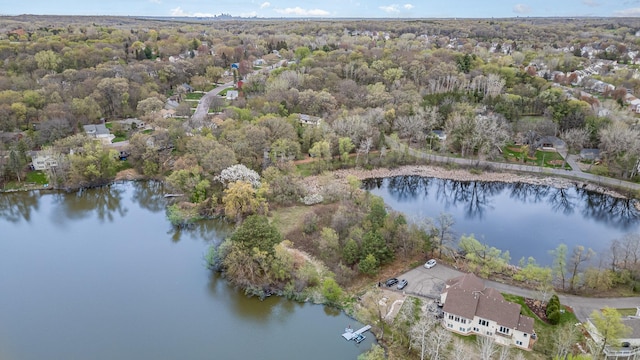 13197 132nd St W, Apple Valley, MN 55124 - bird's eye view of a large body of water and a heavily wooded area