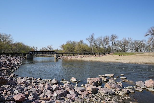 property view of water