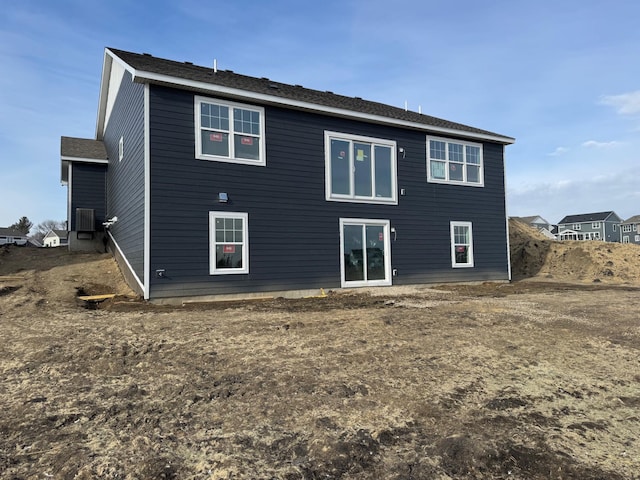 view of rear view of property