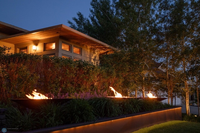view of home's exterior