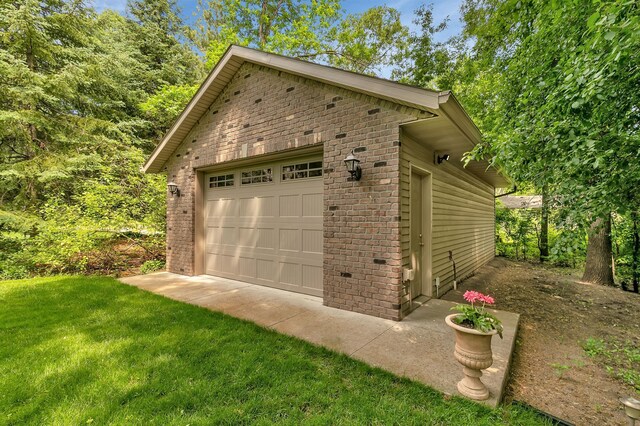 617 17th St N, Sartell, MN 56377 - view of detached garage