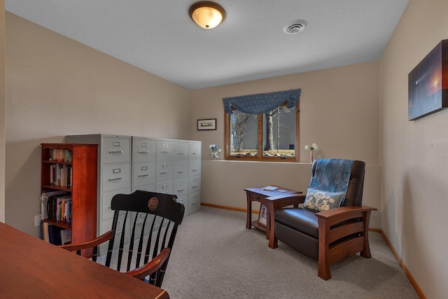 617 17th St N, Sartell, MN 56377 - carpeted home office with baseboards