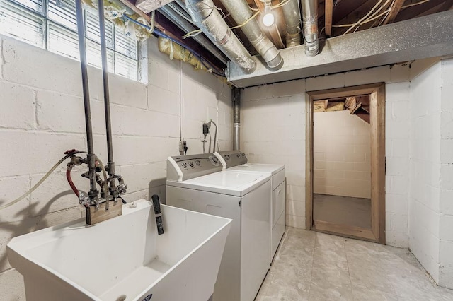 11570 Juniper St NW, Coon Rapids, MN 55448 - laundry area with washing machine and dryer