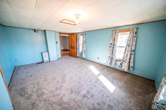 unfurnished bedroom featuring carpet floors