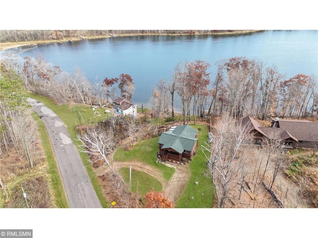 734 180th Ave, Apple River Twp, WI 54810 - bird's eye view of a large body of water