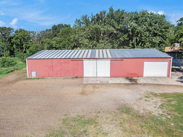 exterior space with driveway