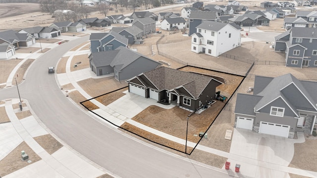 1676 Brandt Dr NE, Byron, MN 55920 - aerial view with a residential view