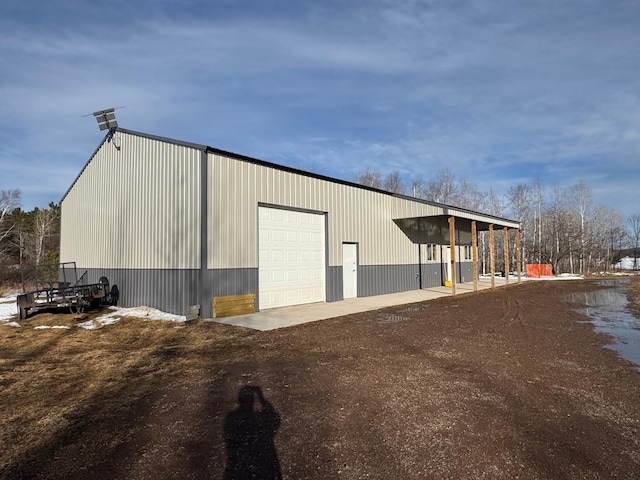 view of outbuilding with an outdoor structure