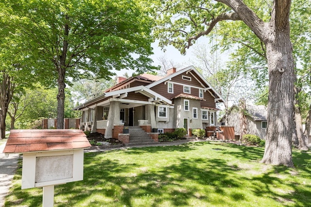 201 2nd St, Excelsior, MN 55331 - view of front of house with a chimney