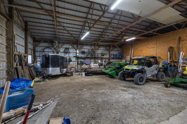 38184 County 47th Blvd, Goodhue, MN 55027 - garage with metal wall