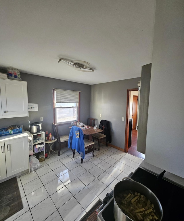 view of dining area