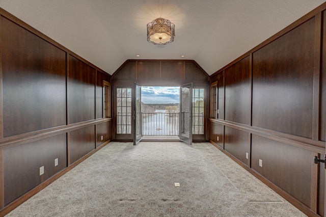 795 140th Ave, New Richmond, WI 54017 - carpeted spare room featuring vaulted ceiling