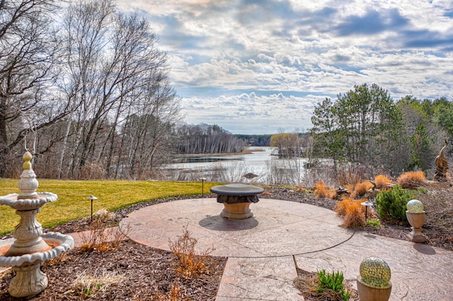 795 140th Ave, New Richmond, WI 54017 - view of patio / terrace featuring a water view