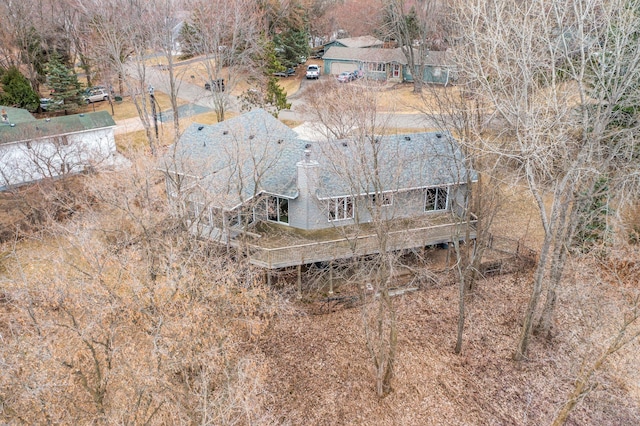 drone / aerial view