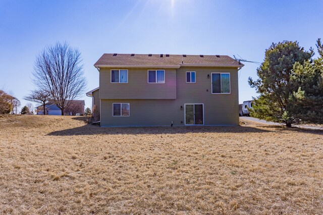 view of rear view of property