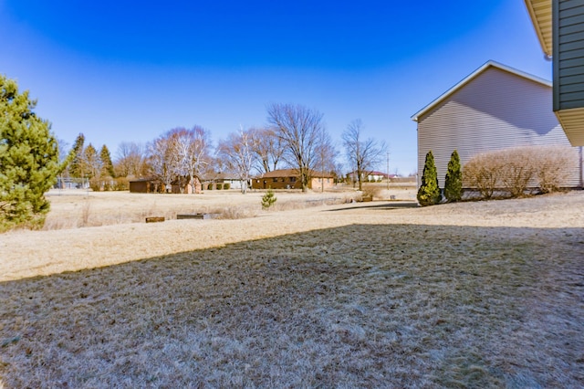 view of yard