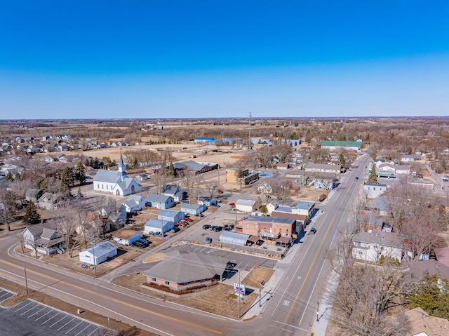 bird's eye view featuring a residential view