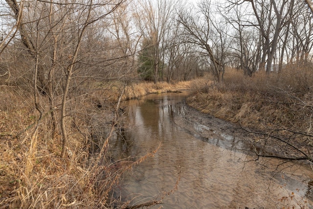 view of water feature