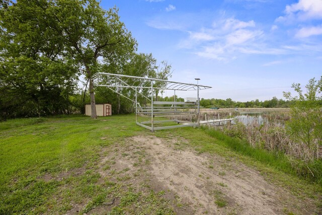 29235 Piney Way, Breezy Point, MN 56472 - view of grassy yard featuring a water view