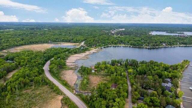 29235 Piney Way, Breezy Point, MN 56472 - aerial view of a heavily wooded area and a large body of water