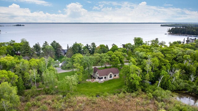 29235 Piney Way, Breezy Point, MN 56472 - aerial view of property and surrounding area featuring a nearby body of water