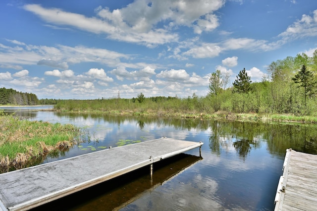 43240 County Highway D, Namakagon Twp, WI 54821 - dock with a water view