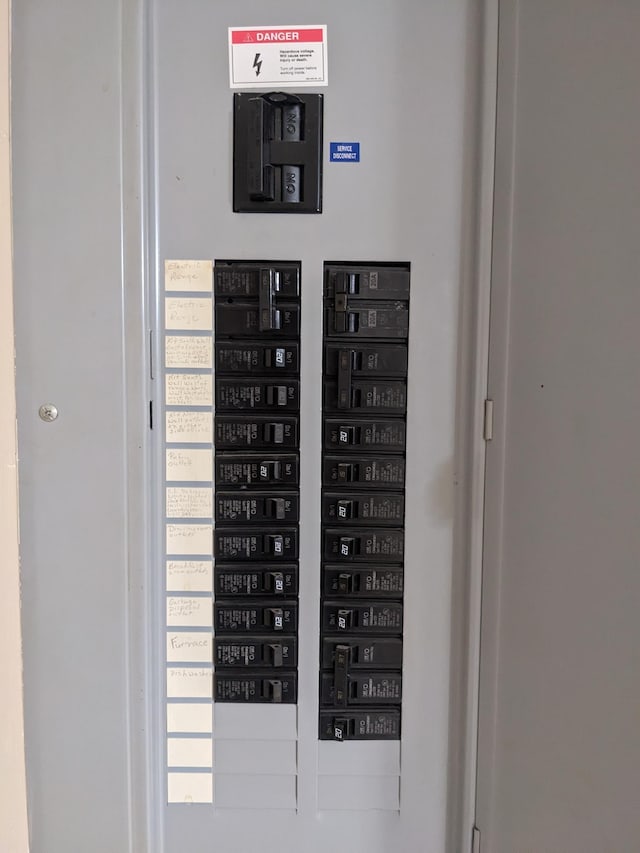 utilities with electric panel