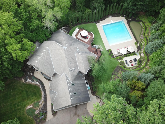 6155 Murray Ct, Shorewood, MN 55331 - view of subject property featuring a pool area
