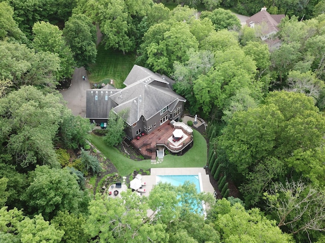 6155 Murray Ct, Shorewood, MN 55331 - view of subject property with a pool area