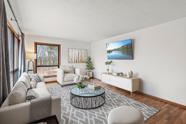 7624 Pioneer Rd, Wyoming, MN 55092 - living room with wood finished floors and baseboards