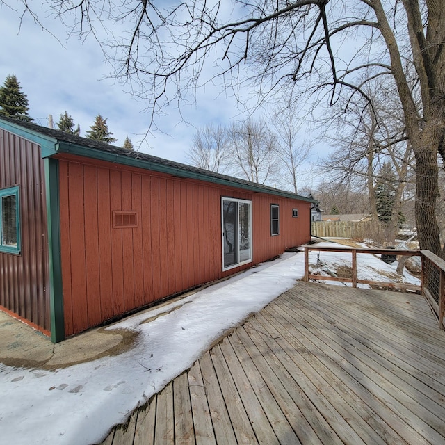 43404 Bills Beach Rd, Edna Twp, MN 56528 - deck with fence