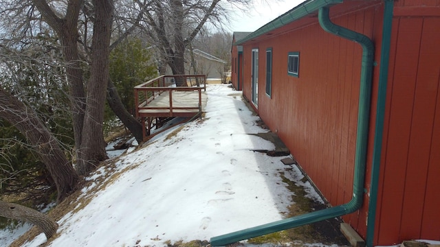 43404 Bills Beach Rd, Edna Twp, MN 56528 - view of snowy exterior