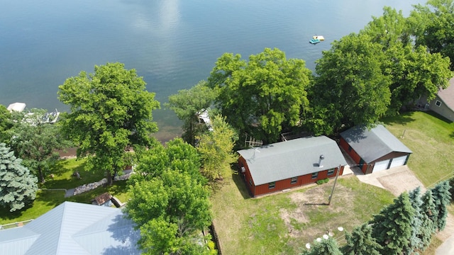 43404 Bills Beach Rd, Edna Twp, MN 56528 - bird's eye view of a large body of water