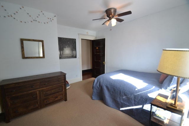 28 Saint Albans St N Unit 4N, Saint Paul, MN 55104 - bedroom featuring carpet flooring and ceiling fan