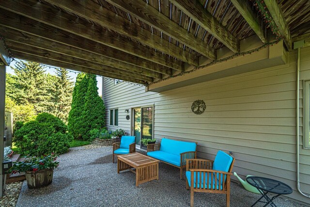 view of patio