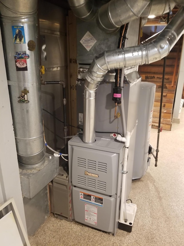 utilities featuring water heater