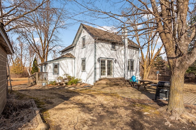 view of side of property