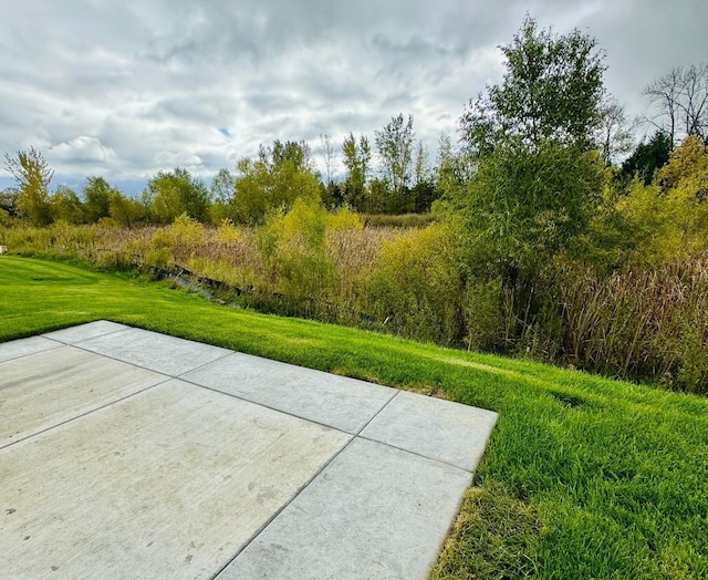 surrounding community featuring a yard