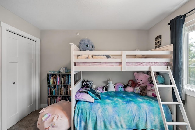 bedroom featuring carpet floors