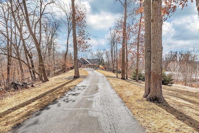 view of road