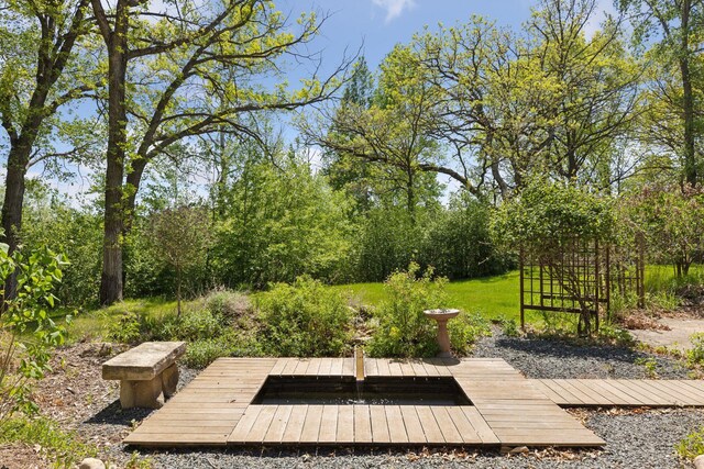 6 Black Lake Rd, North Oaks, MN 55127 - view of property's community featuring a wooden deck