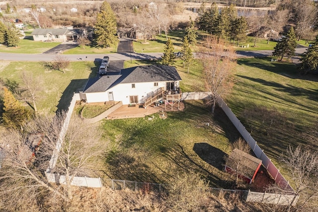 drone / aerial view