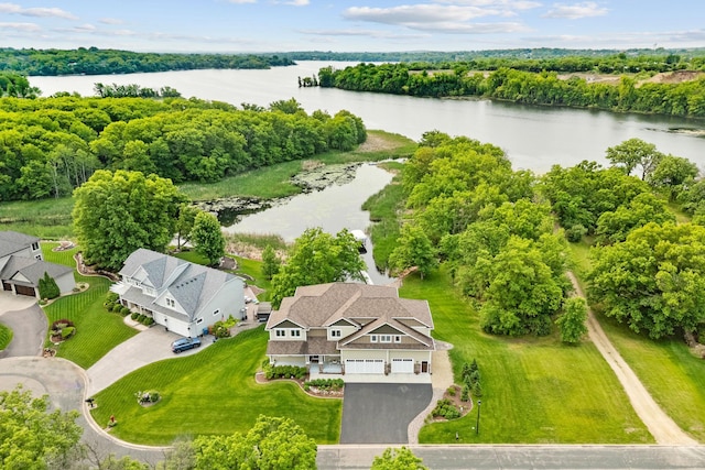 18928 Katrine Ct, Lakeville, MN 55044 - aerial view of a large body of water