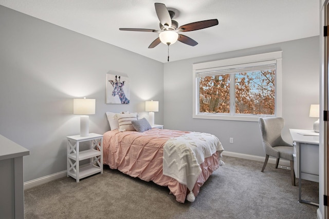 18928 Katrine Ct, Lakeville, MN 55044 - carpeted bedroom with baseboards and ceiling fan