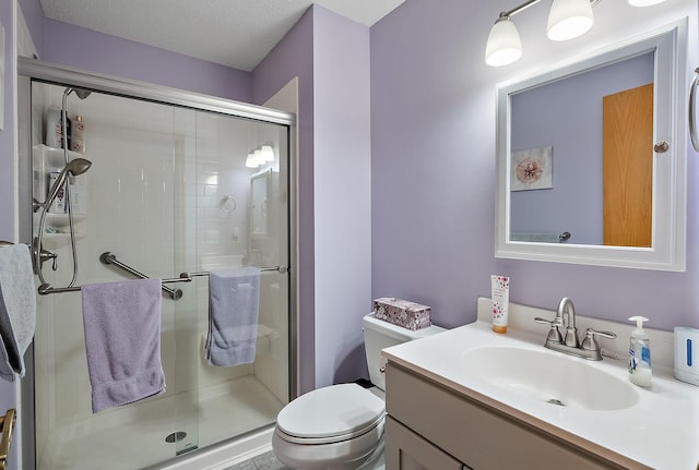 3220 Highlands Rd, Brooklyn Park, MN 55443 - bathroom with vanity and a shower stall