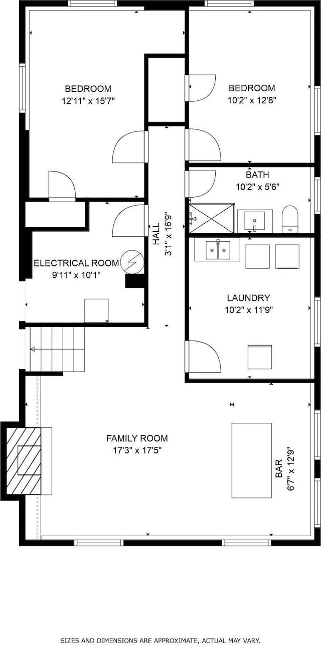 view of layout