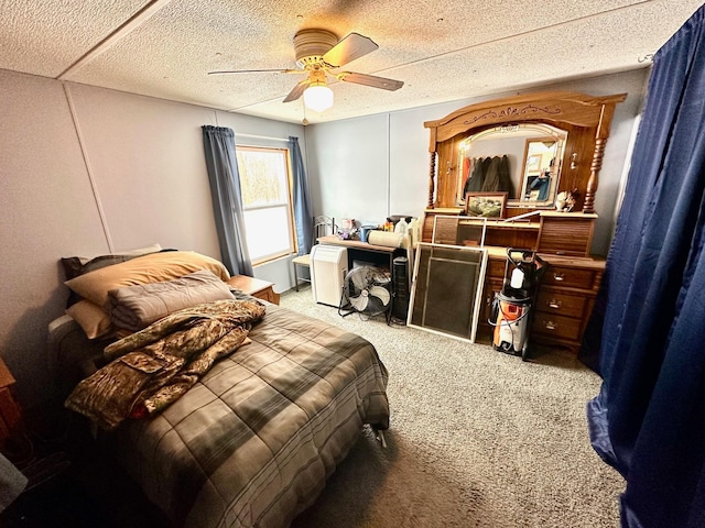 28714 County Road 112, Dieter Twp, MN 56751 - bedroom with carpet and ceiling fan