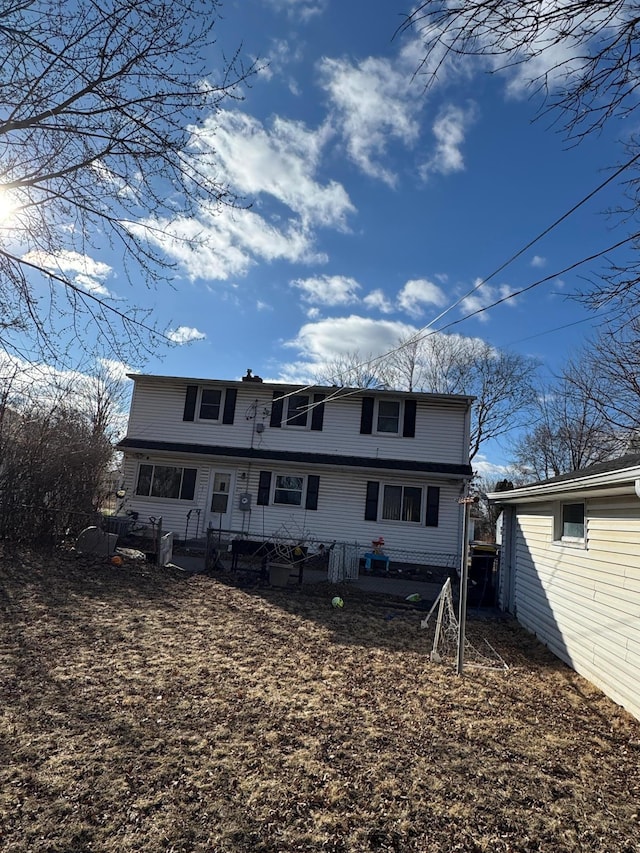 view of rear view of house